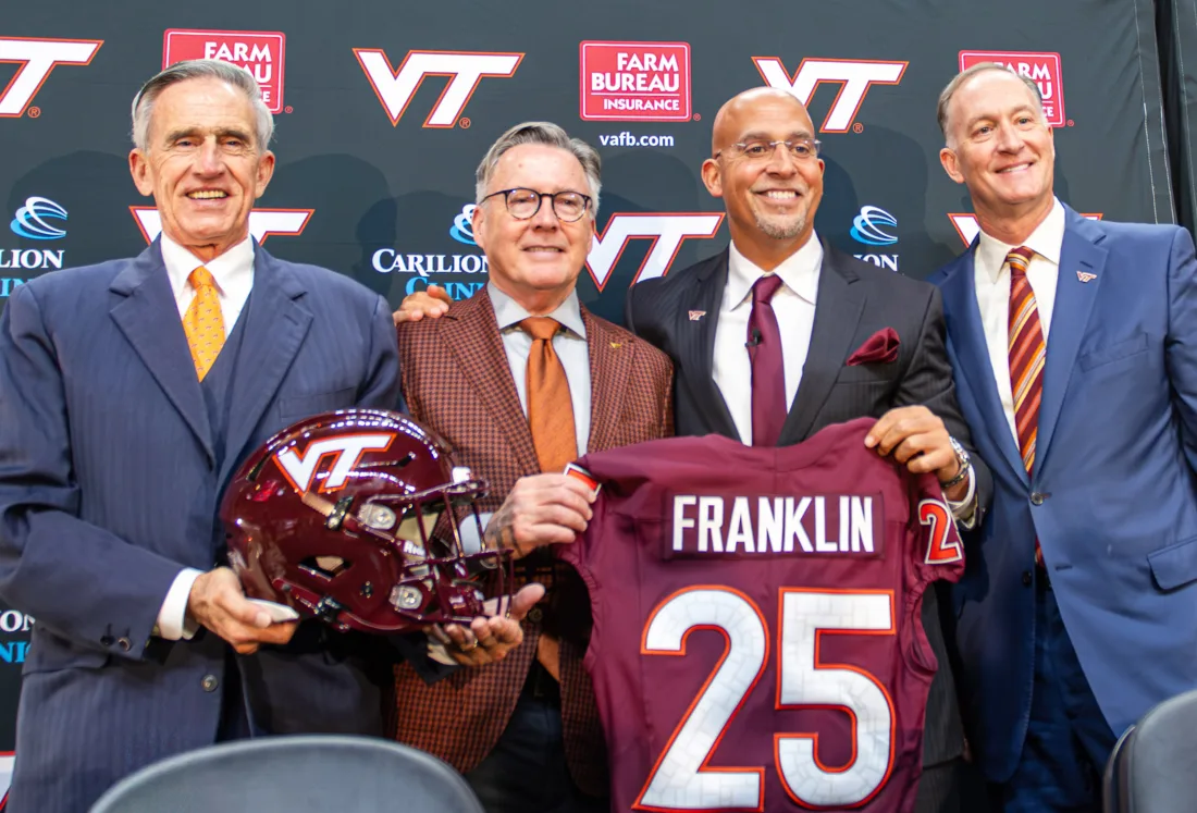 Neil Rudel on football: VT’s James Franklin should lose ‘chip on shoulder’